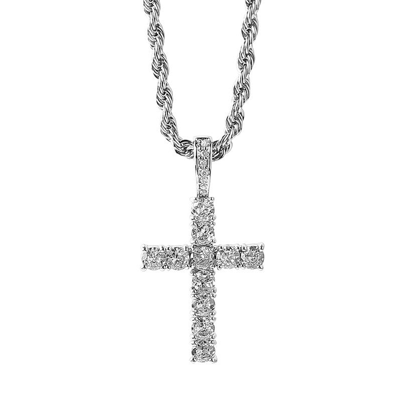 Titanium Steel Necklace Cross