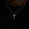 Zircon Cross Pendant Necklace